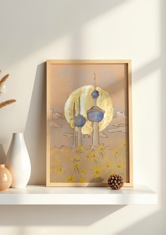 Kuwait Towers - Fine Art Print