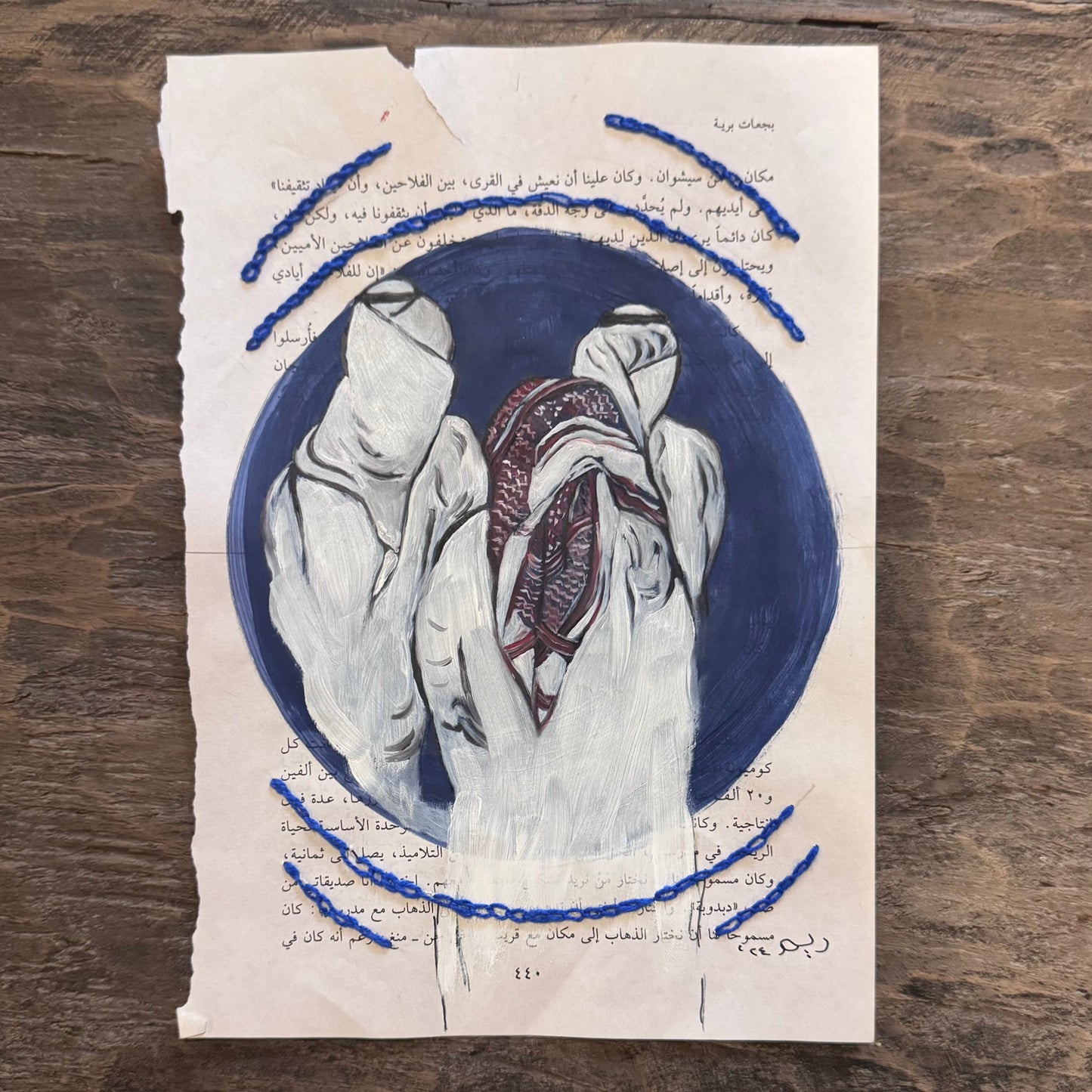 Men in Motion - Original Painting