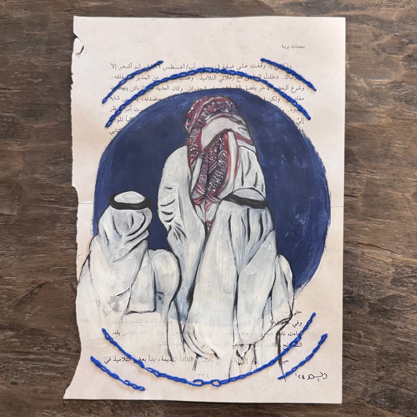 Men in Motion - Original Painting