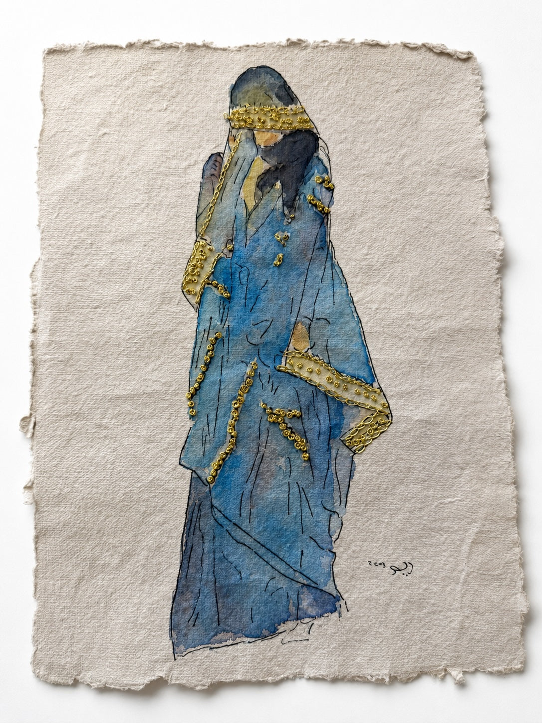 Dancing in Gold - Original Painting